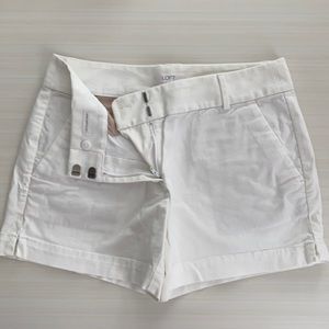 LOFT SIZE 4 white riviera short